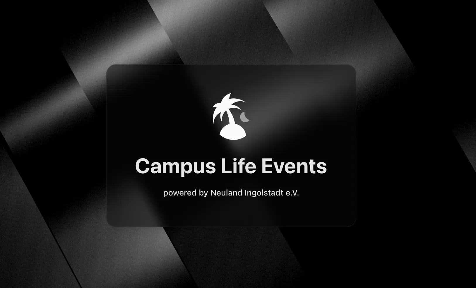 Campus Life Events project screenshot